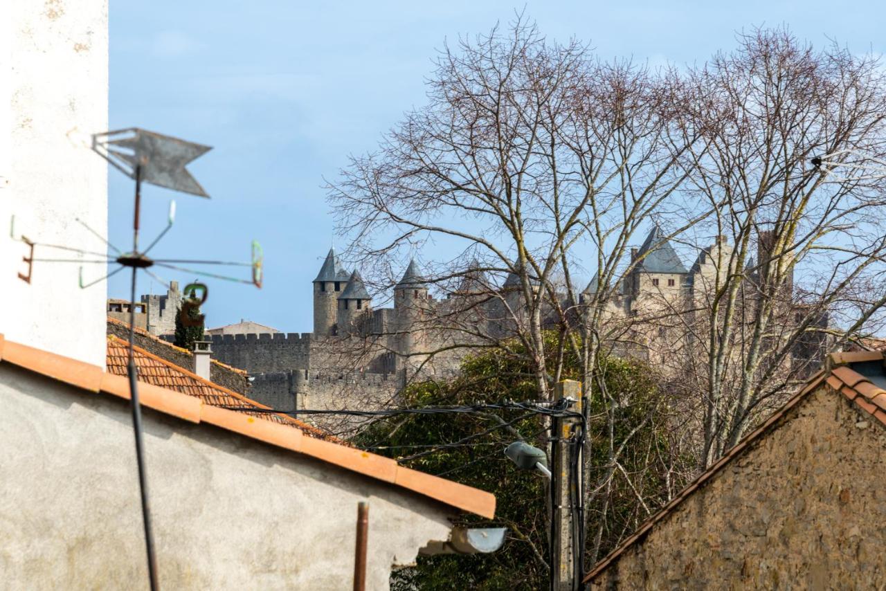 カルカソンヌL'Arche De La Cite Avec Netflix Fibre Et Climアパートメント エクステリア 写真